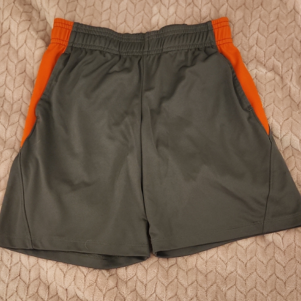 All in Motion Kids Shorts - Gray and Orange